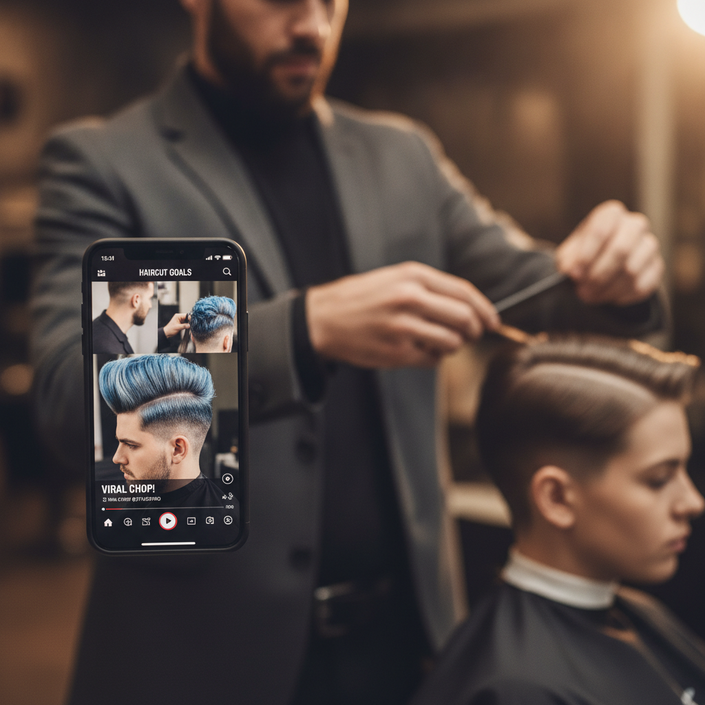 Como Barbeiros Podem Viralizar Cortes no TikTok em 2026? - TikTok para barbeiros