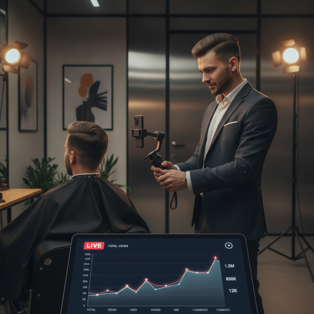 Como Viralizar Cortes de Cabelo no TikTok para Barbearias em 2026? - TikTok para barbearia