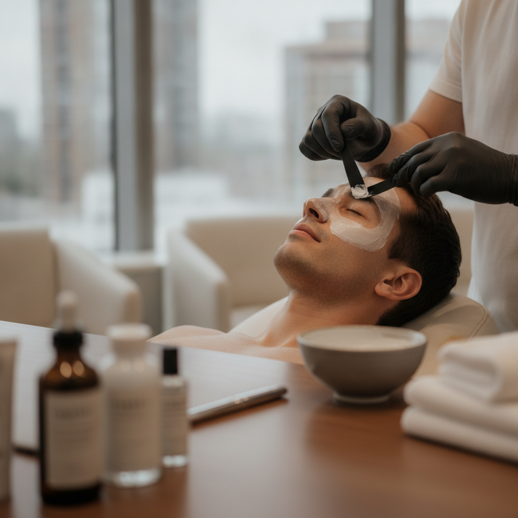 Como Integrar Serviços de Skincare para Barbearias em 2026? - serviços de skincare barbearia