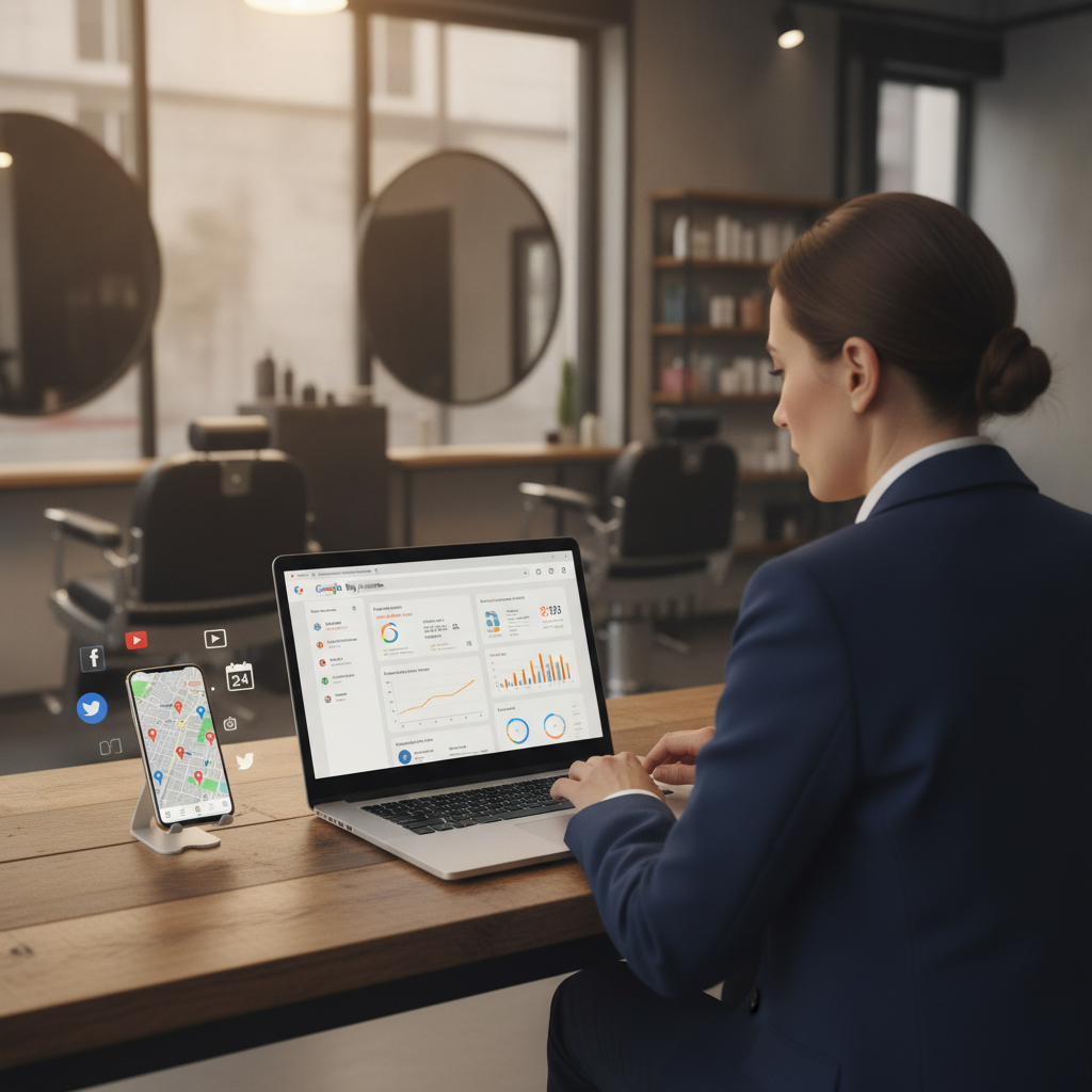 Como Fazer Marketing Local Eficaz para Barbearias em 2026? - Marketing local barbearia